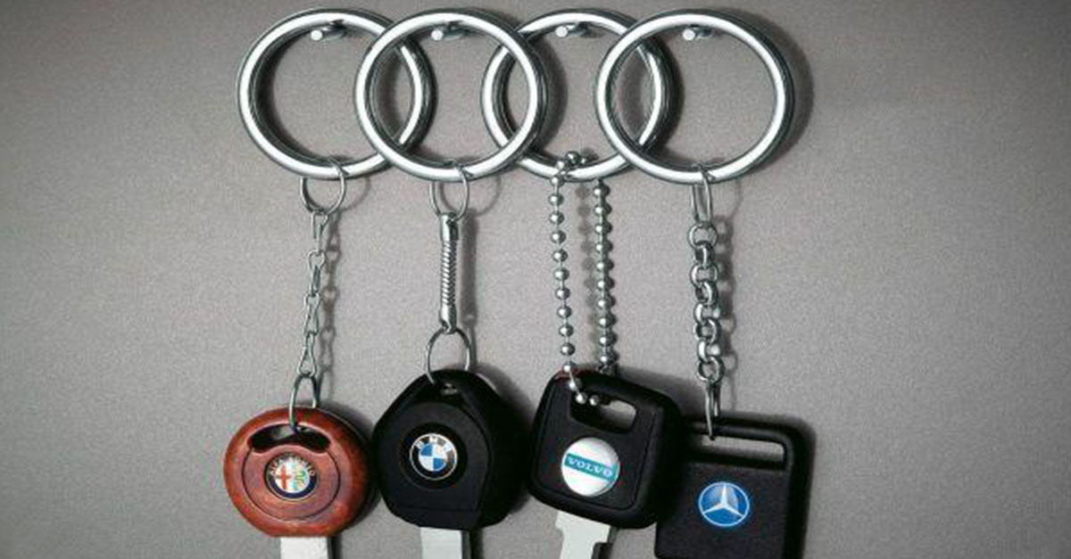 Реклама Audi с ключами