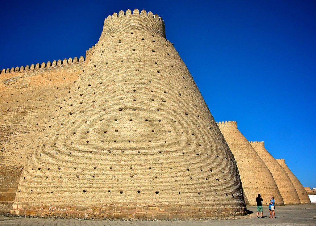 Крепостные стены - Бухара, Узбекистан