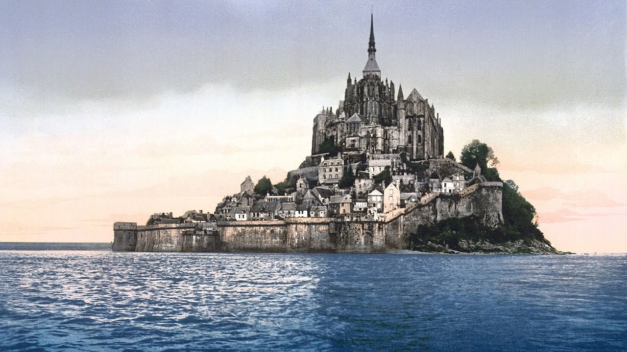 Мон-Сен-Мишель (Mont-Saint-Michel) - аббатство во Франции